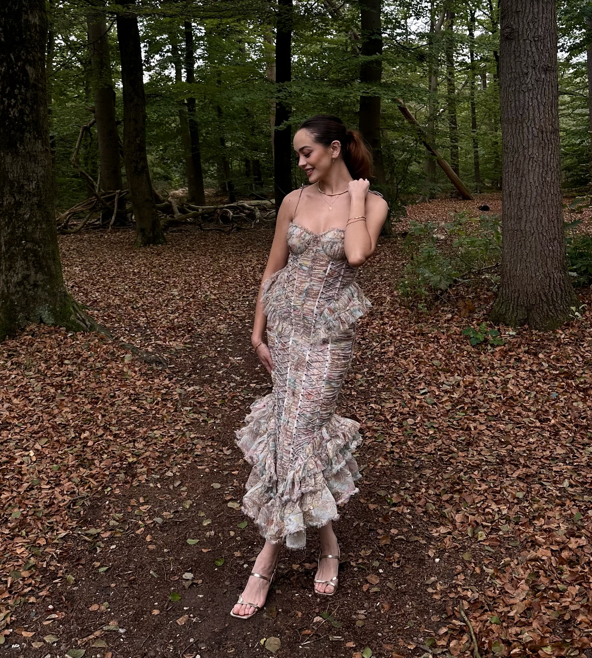 vestido rebellion midi zimmermann