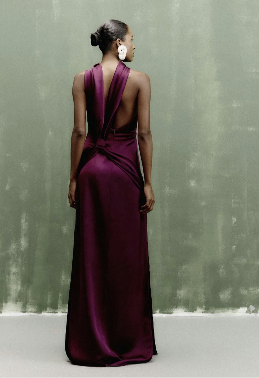 vestido nó roxo Minu