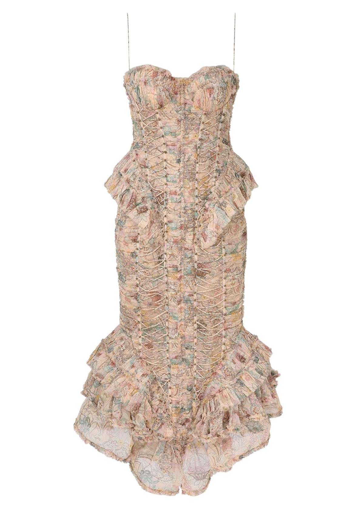 vestido rebellion midi zimmermann