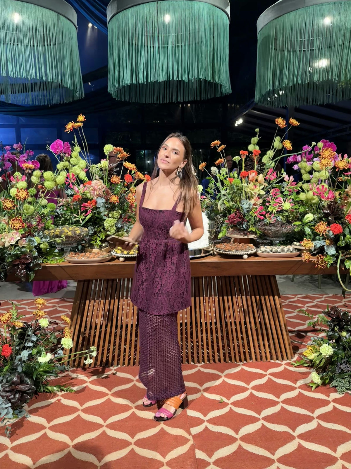 vestido tronchetto roxo baila