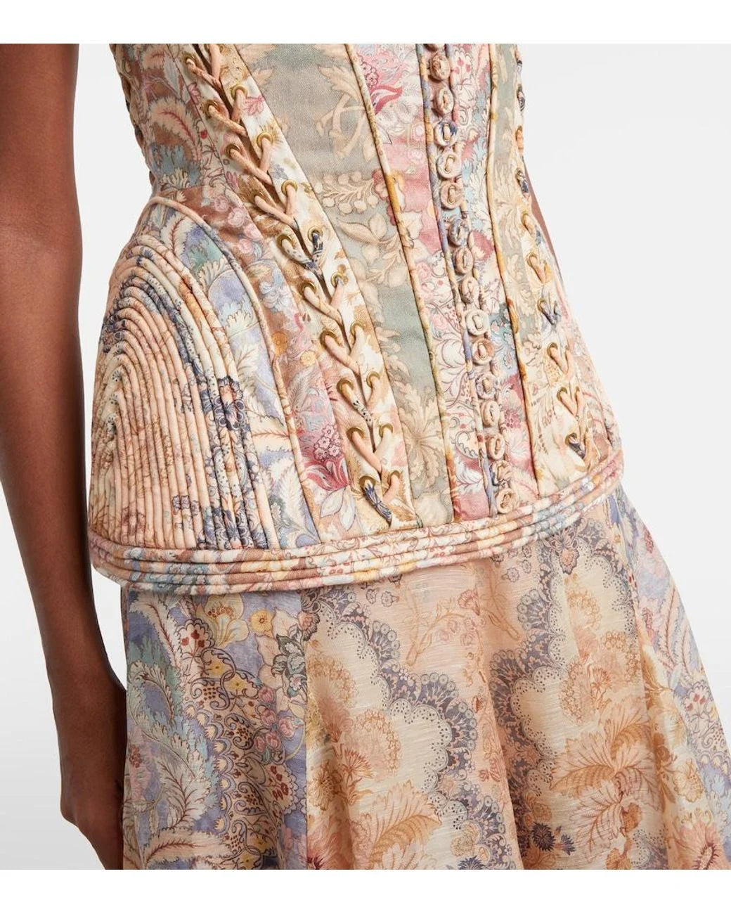 vestido corset zimmermann