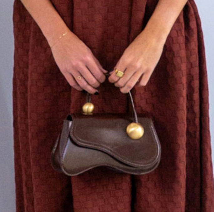 bolsa marrom café cult gaia