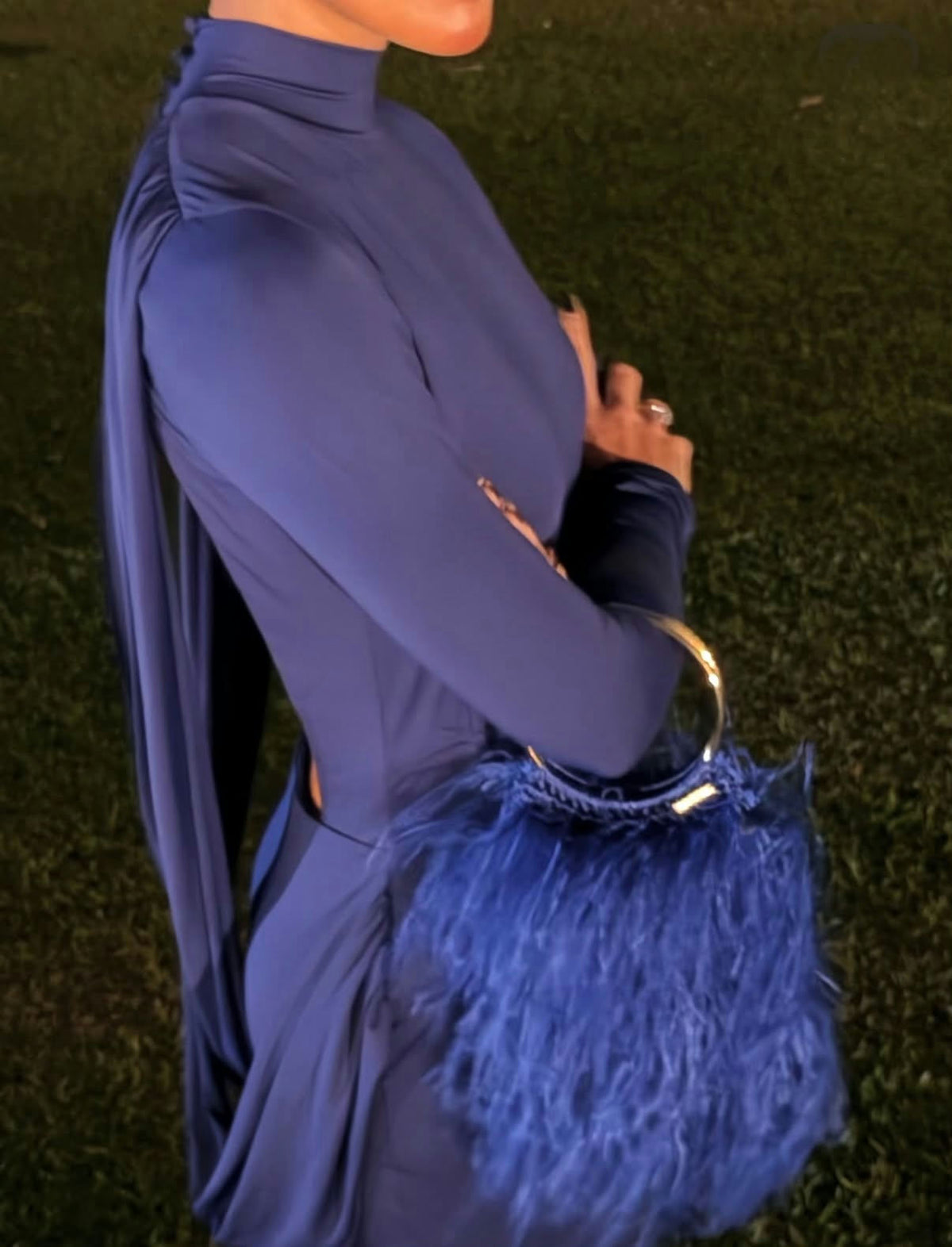 Vestido Azul Odisseia