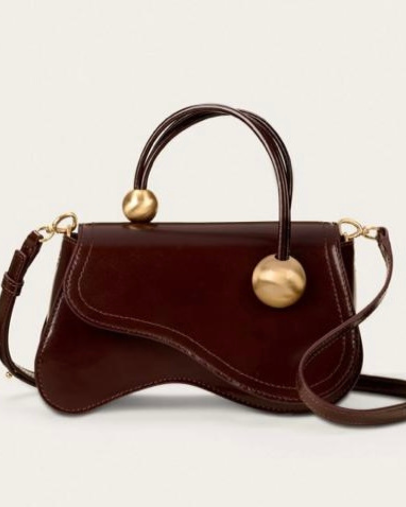 bolsa marrom café cult gaia