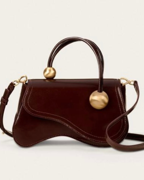 bolsa marrom café cult gaia