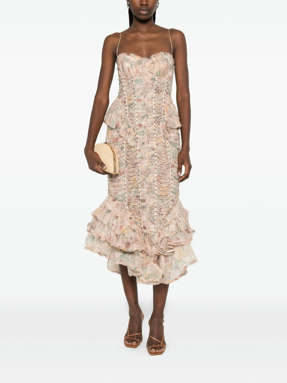 vestido rebellion midi zimmermann