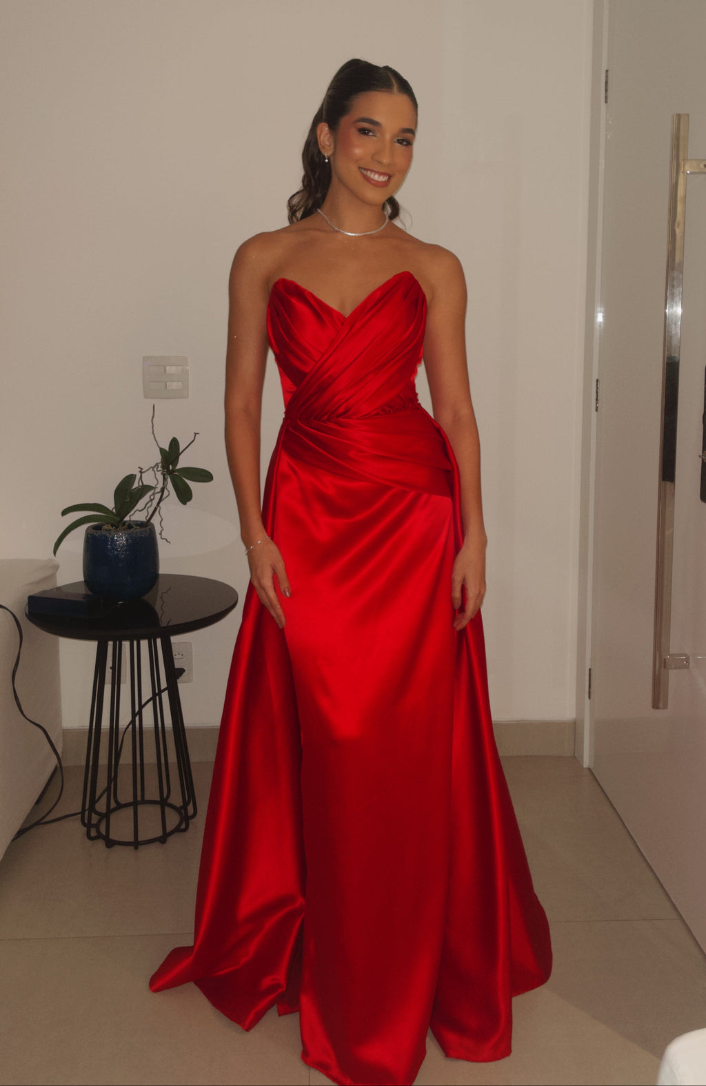 Vestido Vermelho Baile