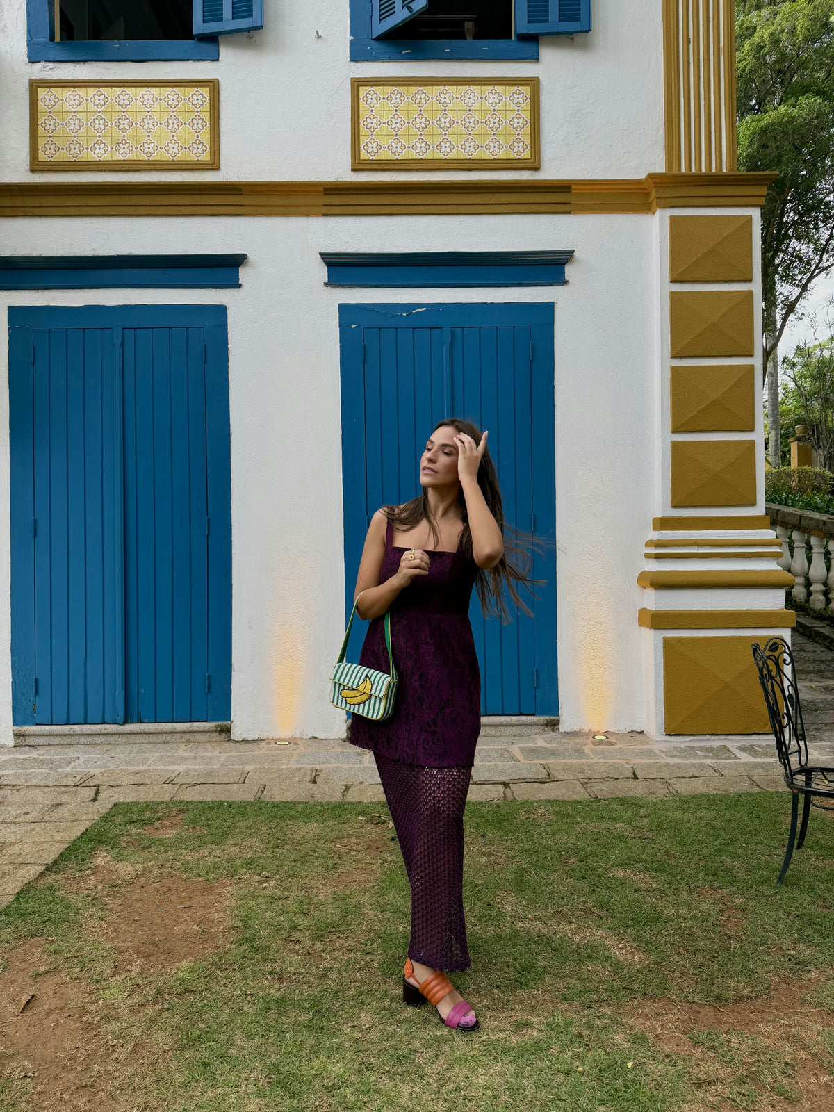 vestido tronchetto roxo baila