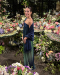 vestido tomara que caia degradê