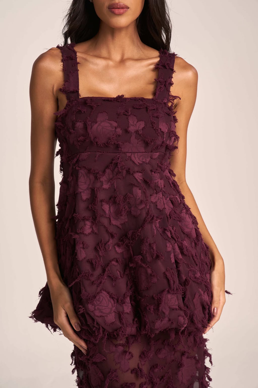 Vestido Texturizado Balonê