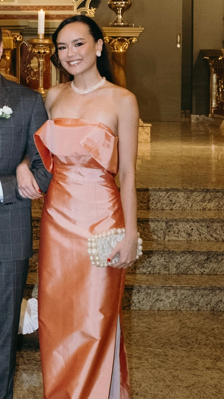 vestido peplum tomara que caia nude