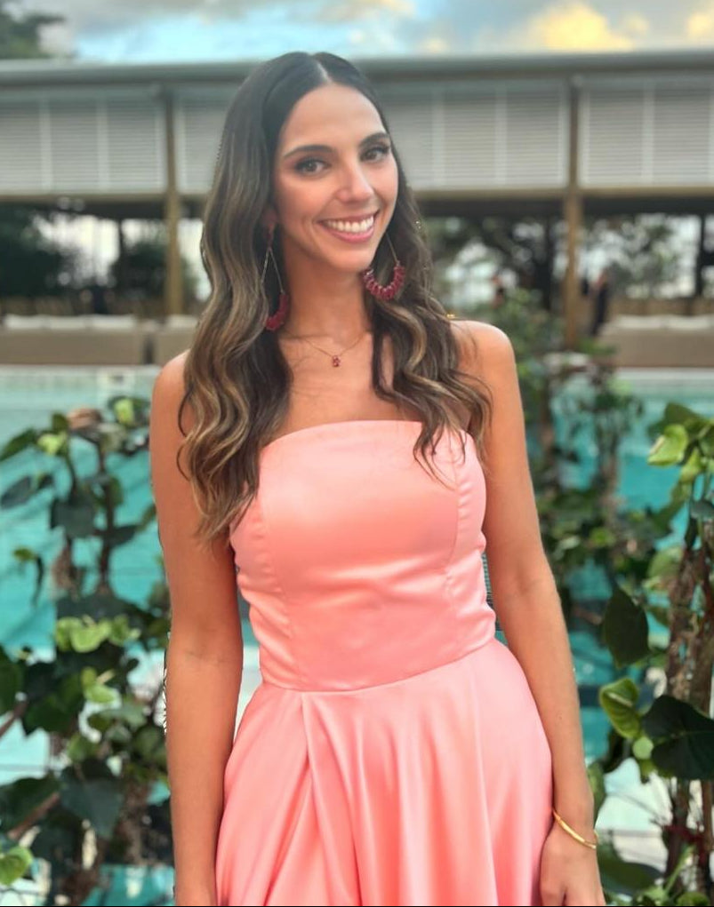Vestido Rosé tamanho P/M