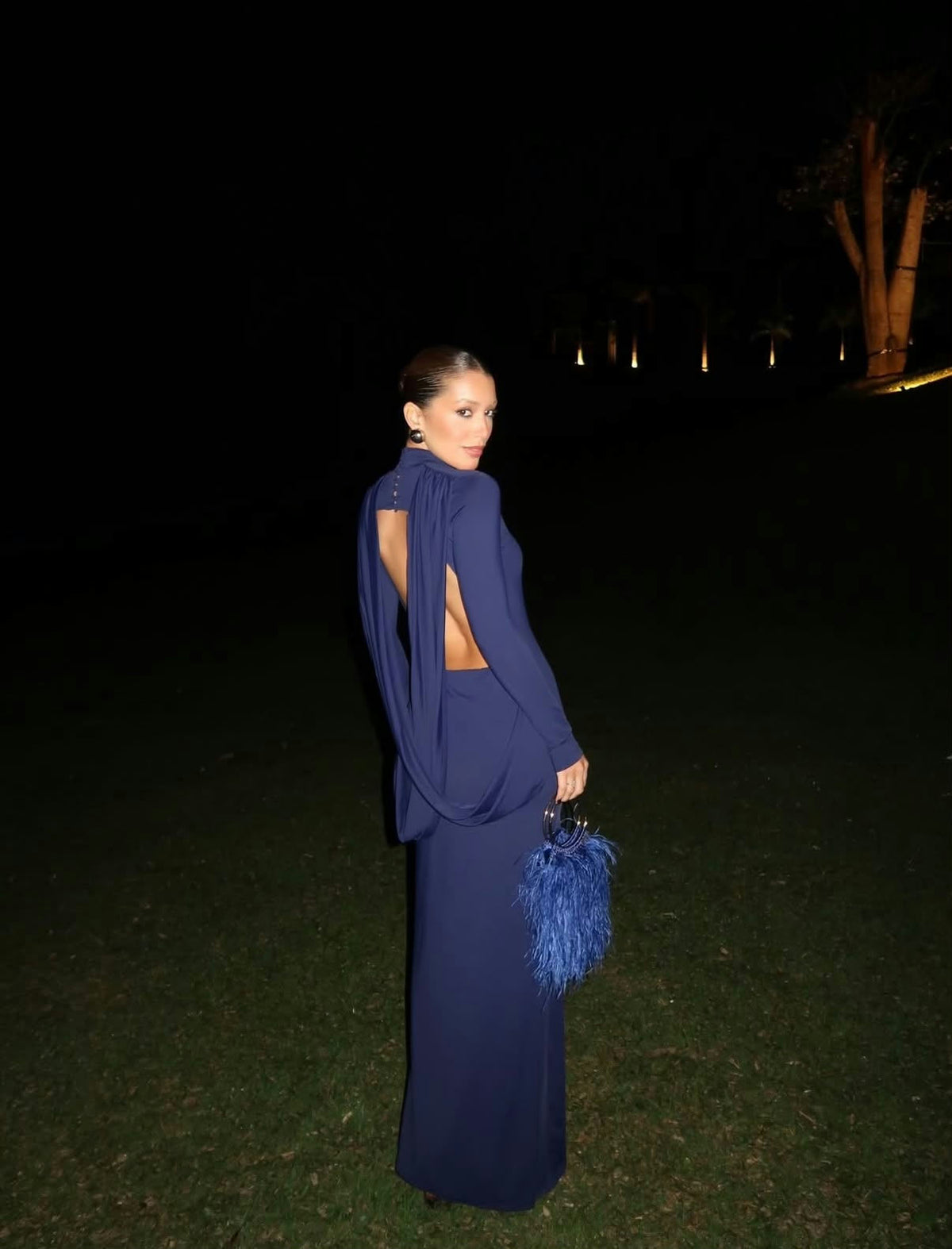 Vestido Azul Odisseia