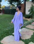 Vestido manga balonê