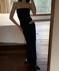 vestido recorte haight preto
