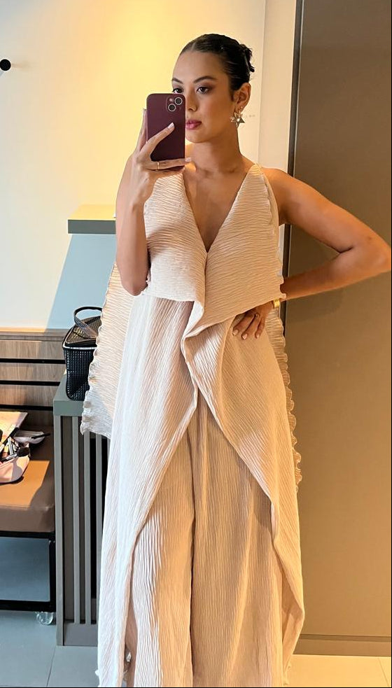 vestido chaouiche nude