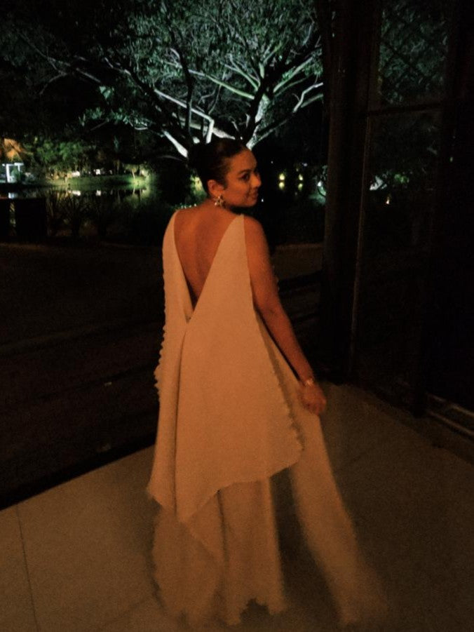 vestido chaouiche nude