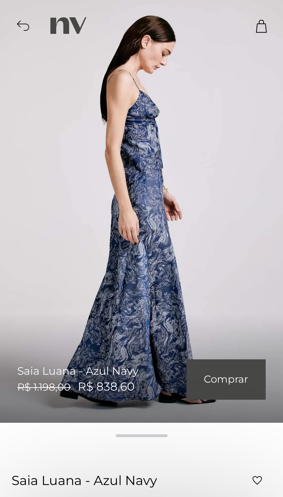 Conjunto NV Estampa azul