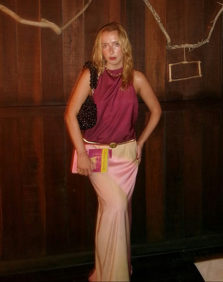 vestido membrana topan