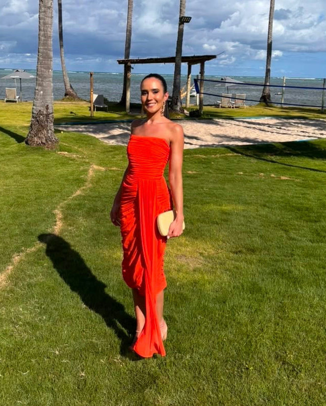Vestido Laranja