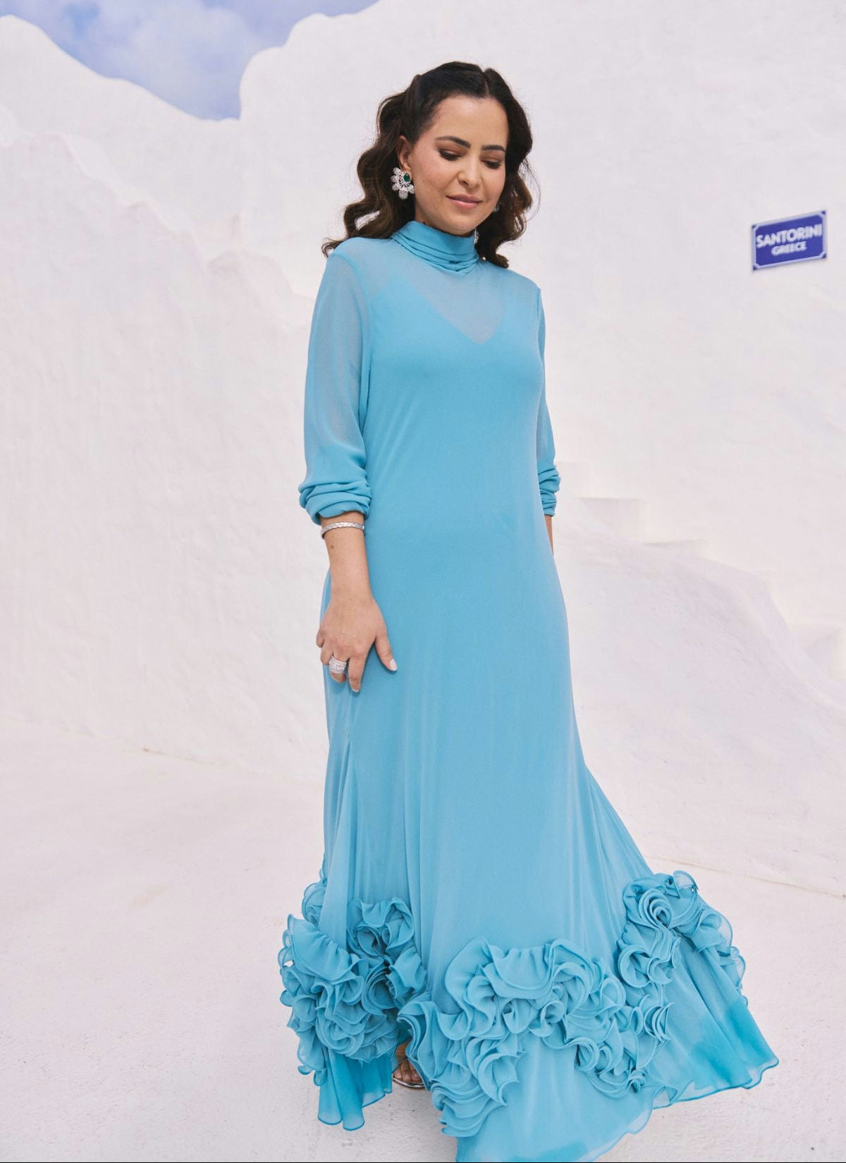 vestido barra marcante azul