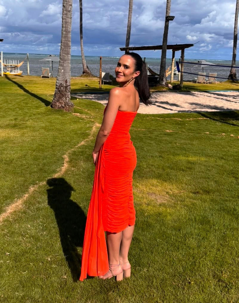 Vestido Laranja