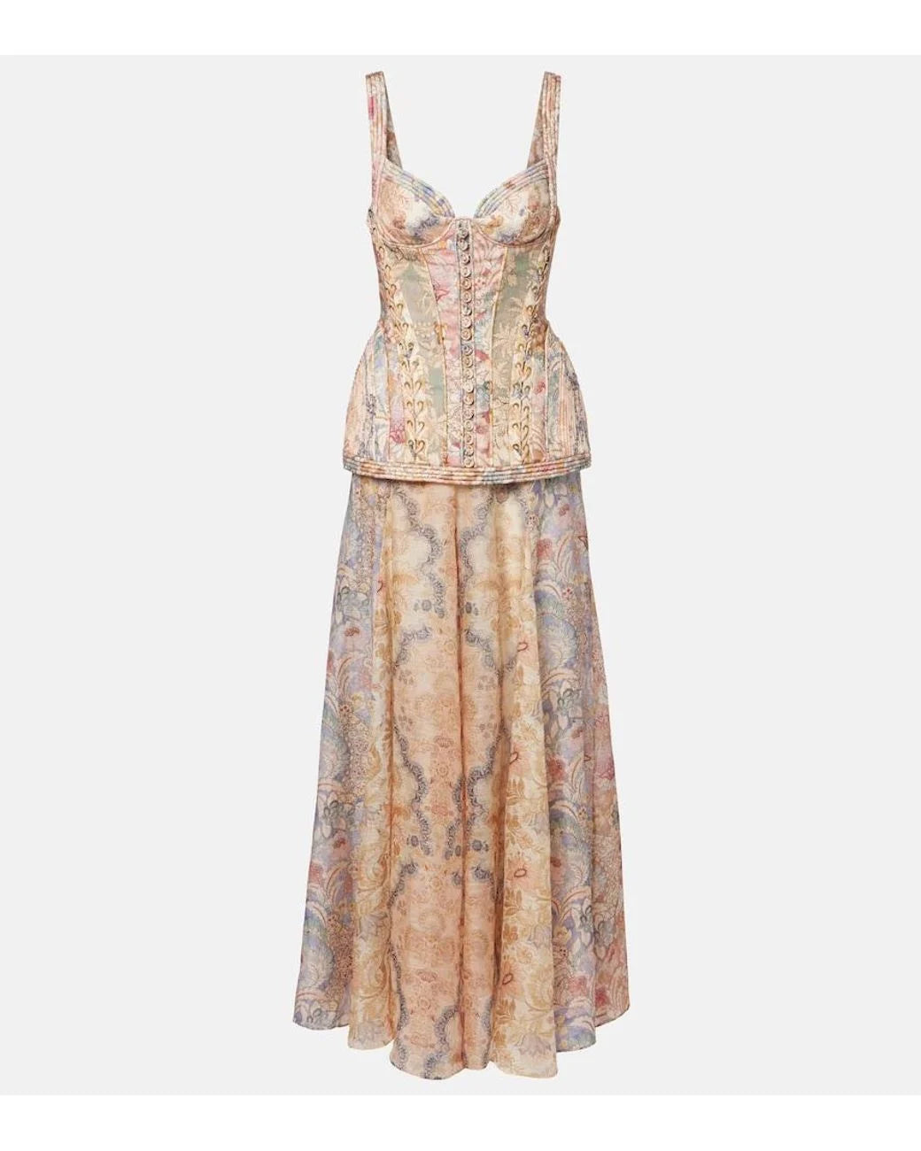 vestido corset zimmermann